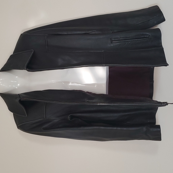 Liz Claiborne Jackets & Blazers - Liz Claiborne Petite Leather Jacket